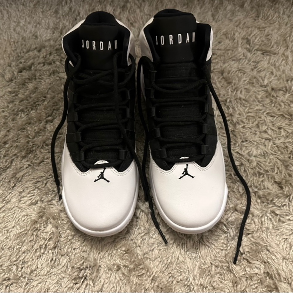 Black and White Jordans